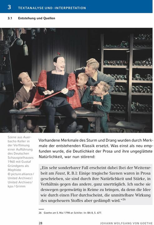 Immagine prodotto Faust I von Johann Wolfgang von Goethe - Textanalyse und Interpretation (Tedesco, Johann Wolfgang di Goethe, Ruediger Bernhardt, 2024)