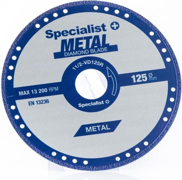 Produktbild Diamond cutter disc for metal 125x1.4x22.23 mm