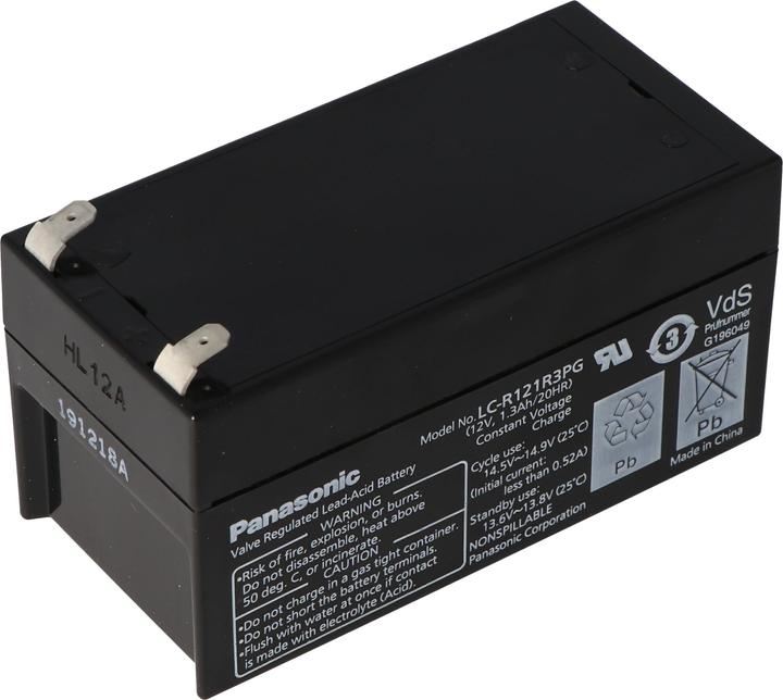 Produktbild Panasonic Akku LC-R121R3PG mit VDS-Zertifizierung G196049 (12V)