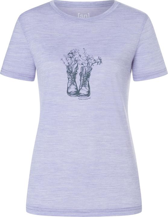 Actual product image Super Natural W Flower Boots Tee (S)