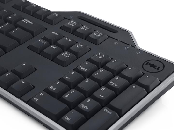 Immagine prodotto Dell Tastiera KB813 Lettore di Smartcard cablato Russo (Ing. Int., Cablato)