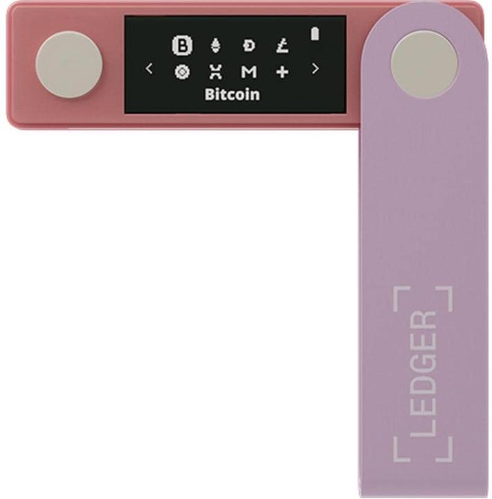 Actual product image Ledger Nano X - Pastel Pink (Bitcoin, Ethereum Classic, Others)
