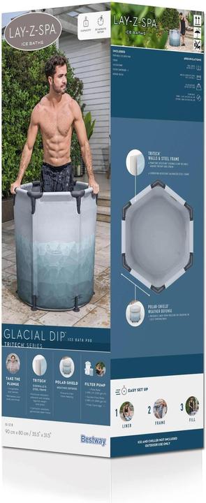 Immagine prodotto Bestway Lay-Z-Spa Glacial dip Ice bath pod 90x80 (90 x 80 cm)