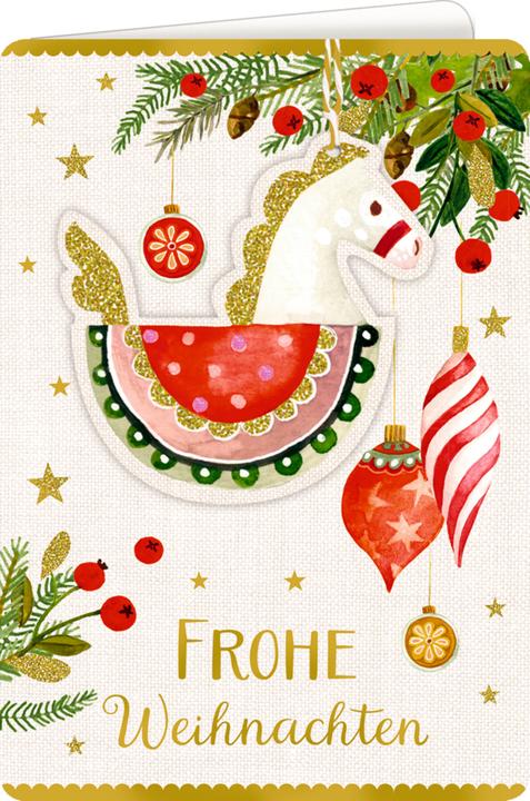 Produktbild Weihnachtskarte mit Anhänger