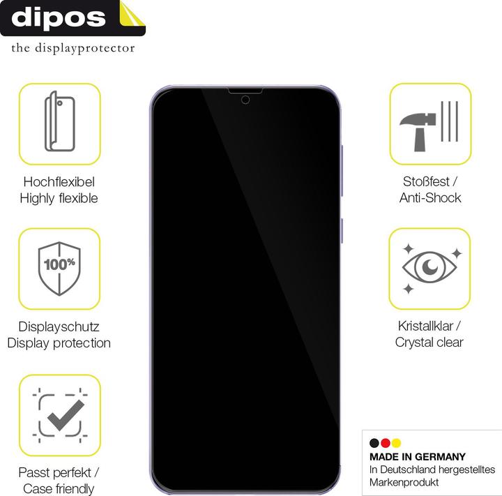 Immagine prodotto Dipos 3D Full-Cover Pellicola Protettiva (1 Pezzo/i, Ulefone Power 6)
