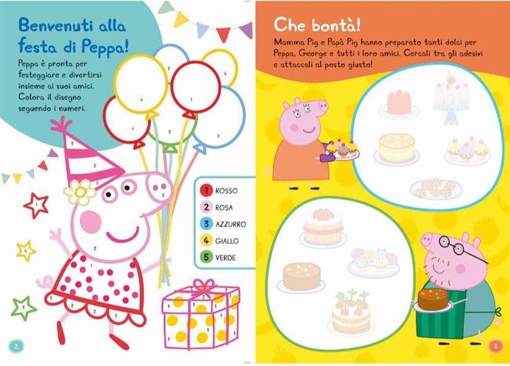 Produktbild Festeggia con Peppa (Italienisch, Giunti Editore, Illustrated Edition (2. Oktober 2024))