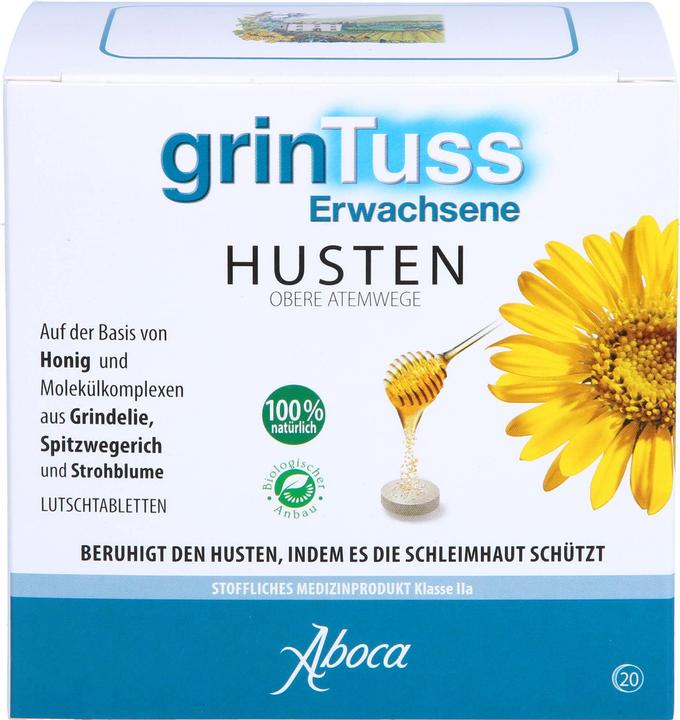 Produktbild Aboca Grintuss Erwachsene Lutschtabletten, 30 g Tabletten (30 Stück)