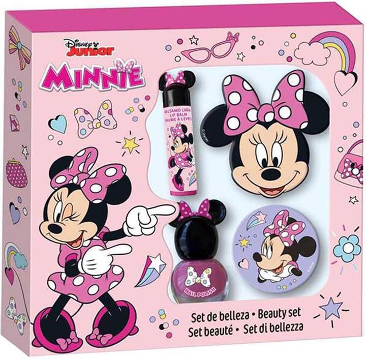 Cartoon Minnie Beauty Makeup Case 4 Pieces (Body gel)