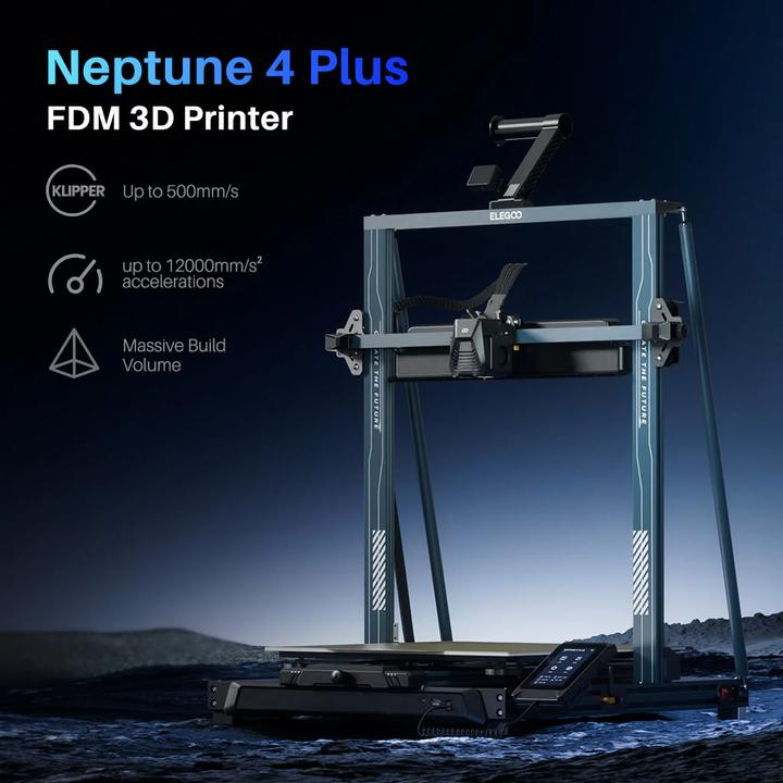Actual product image Elegoo Neptune 4 Plus 3D Printer