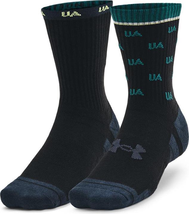 Image du produit Under Armour Perf Cotton Lot de 2 chaussettes Mid (L)