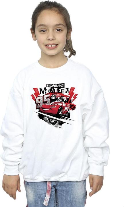 Immagine prodotto Disney Cars Lightning McQueen Collage Felpa Ragazze (140, 146)