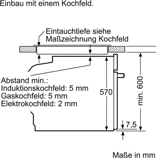 Actual product image Siemens EB cooker