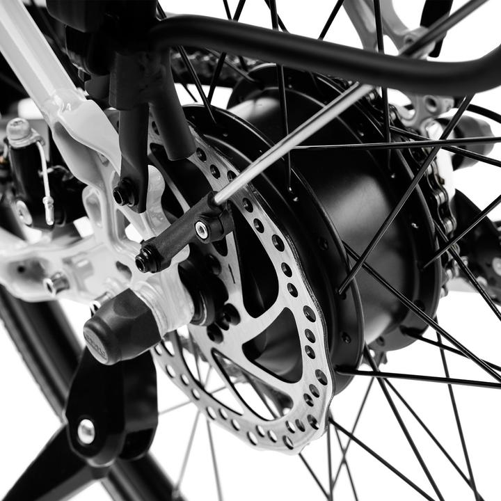 Actual product image Argento Omega White e-bike