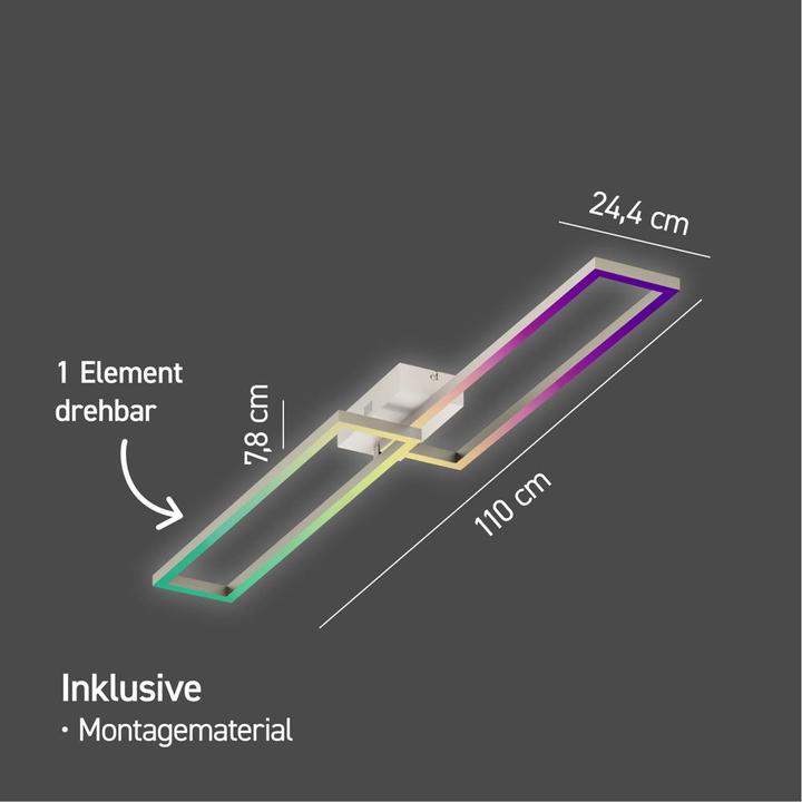 Produktbild Tint Smarte Zigbee Deckenleuchte Ciso (3000 lm)