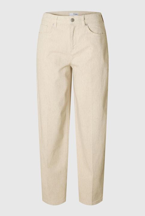 Actual product image Selected Femme Mid Waist Barrel Fit Jeans (W27/L32)