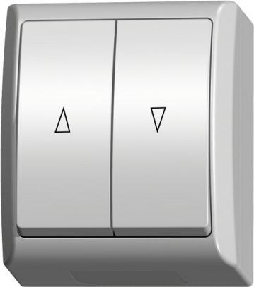 Produktbild Ospel Blindverbinder Fala hermetisch weiss (ŁNH-7H