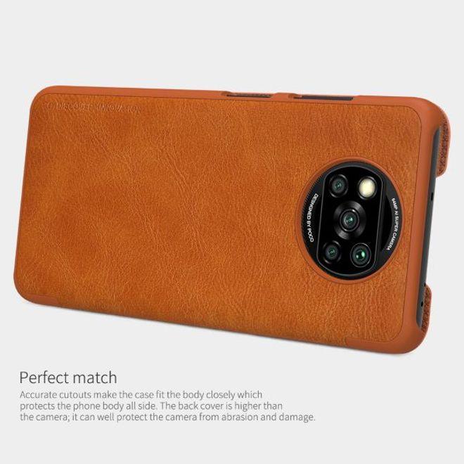 Immagine prodotto Nillkin Serie Qin (Xiaomi Poco X3 NFC, Xiaomi Poco X3 Pro)