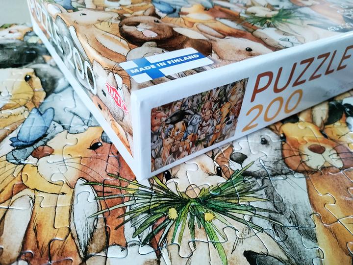Produktbild Tactic Puzzle Hasen, 200 Teile. (200 Teile)