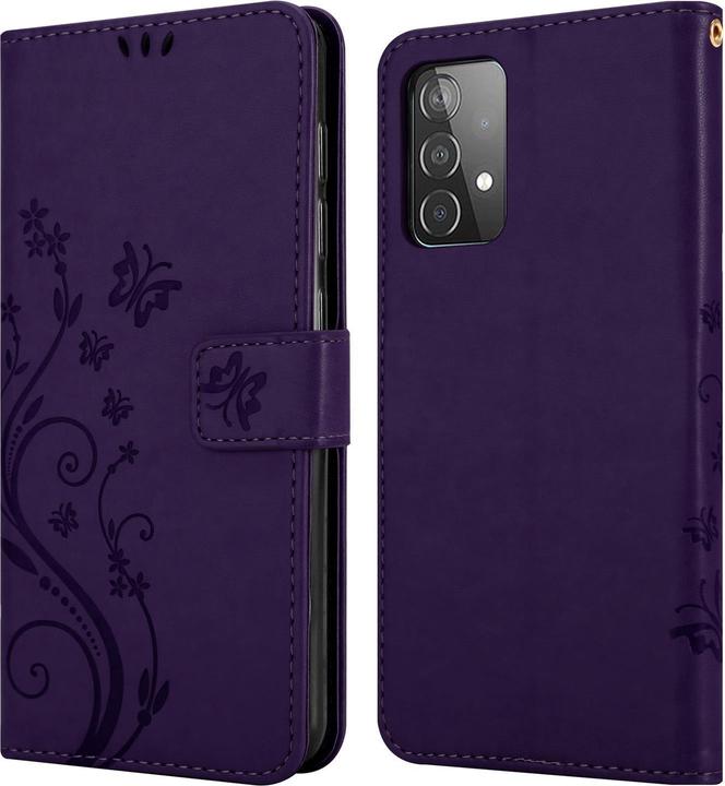 Immagine prodotto Cadorabo Copertina del libro a fiori (Samsung Galaxy A52s 5G, Samsung Galaxy A52, Samsung Galaxy A52 5G)