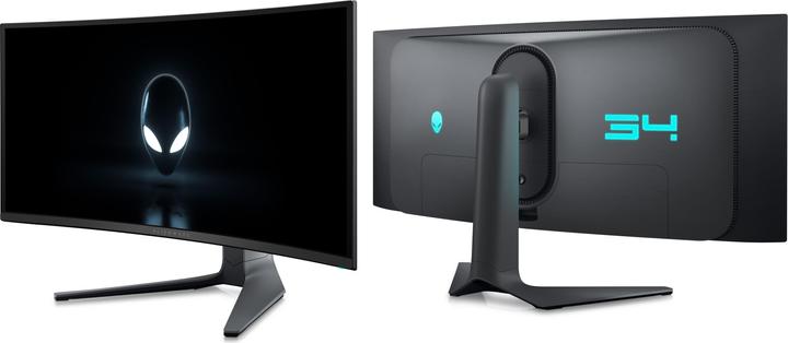 Actual product image Dell Alienware AW3423DWF (3440 x 1440 pixels, 34.18")