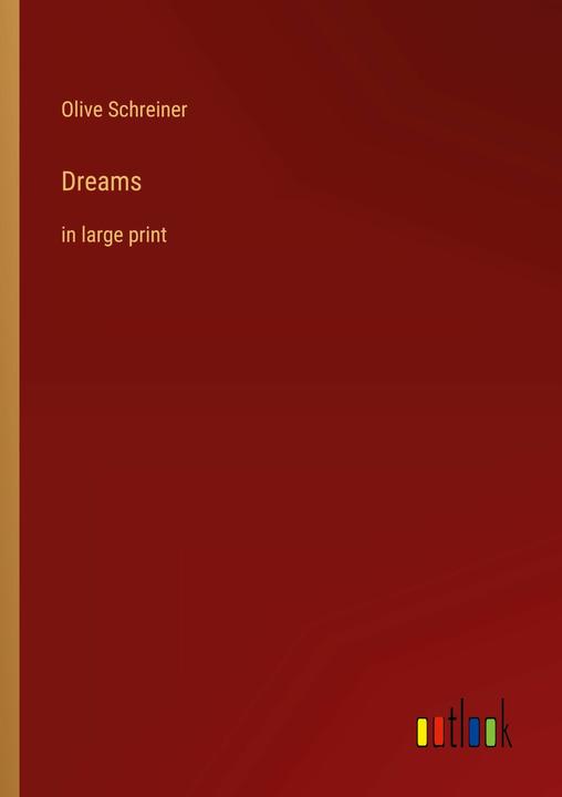 Image du produit Dreams (Anglais, Olive Schreiner, 2022)