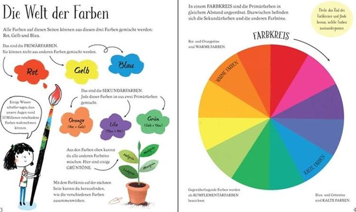 Actual product image Die kunterbunte Welt der Farben (German, Felicity Brooks, 2015)