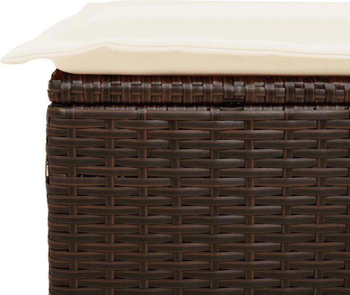 Image du produit VidaXL Meuble de jardin Canapé Ensemble de jardin Ensemble de jardin 7 pièces Marron