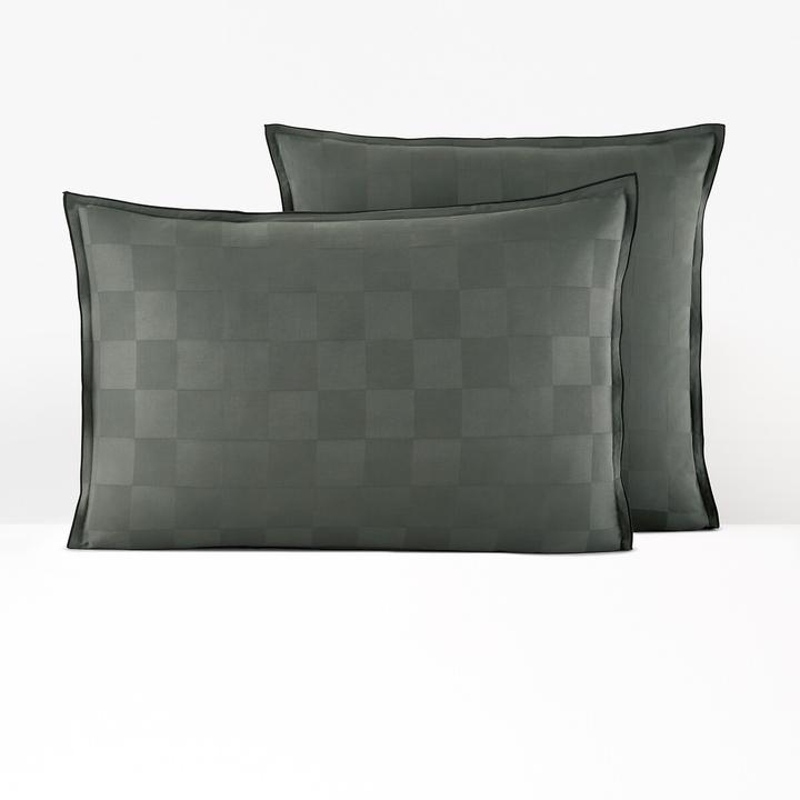 Image du produit La Redoute Interieurs Victor Damier (Taie d'oreiller, 50 x 70 cm)