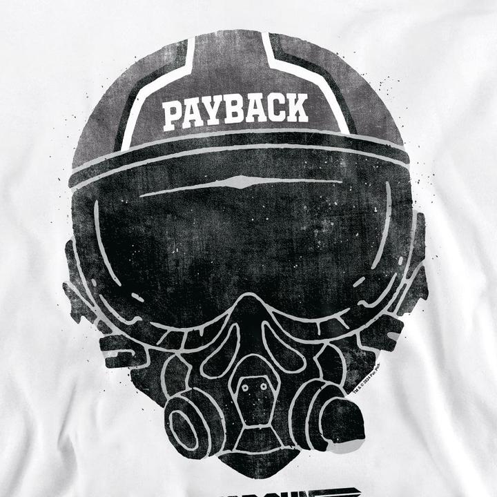 Actual product image Top Gun Unisex Adult Payback Helmet Sweatshirt (L)