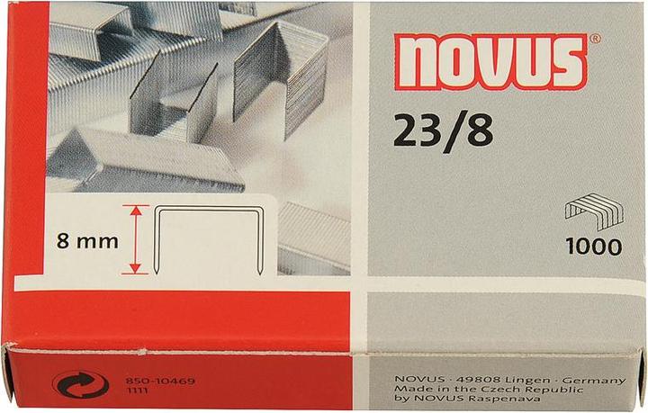 Actual product image Novus Staples (1000 x)