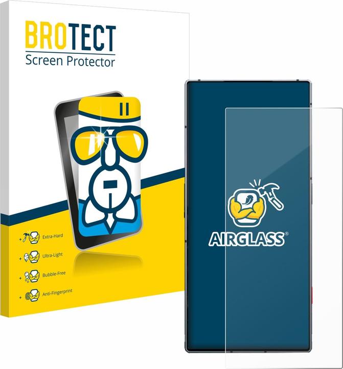 Produktbild BROTECT AirGlass Panzerglasfolie (1 Stück, ZTE Nubia Red Magic 8S Pro Plus)