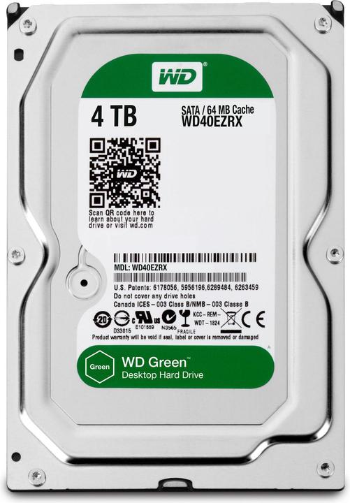 Image du produit WD Caviar Green 4TB 64MB Cache (4 To)