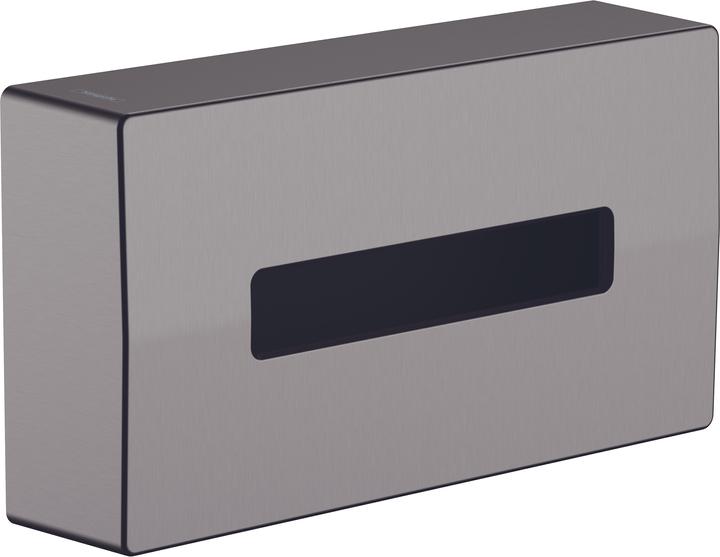 Produktbild hansgrohe HG Kosmetiktuchbox AddStoris Wandmontage brushed black