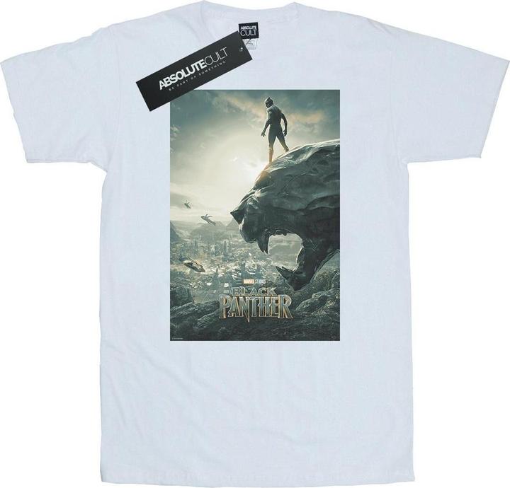 Actual product image Mens Black Panther Poster T-Shirt (XL)