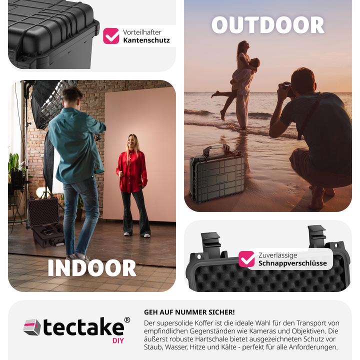 Actual product image tectake Universal photo case (Photo case, 14.50 l)