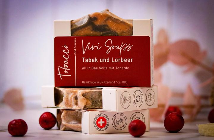 Image du produit Vivi Soaps Tobacco - Savon Parfum tabac et laurier (Savon dur)