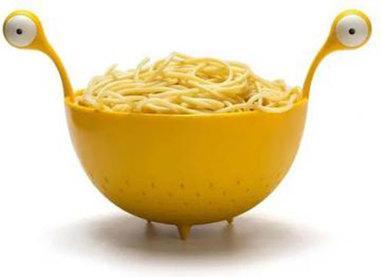 Produktbild Ototo Spaghetti Monster Set Sieb & Besteck