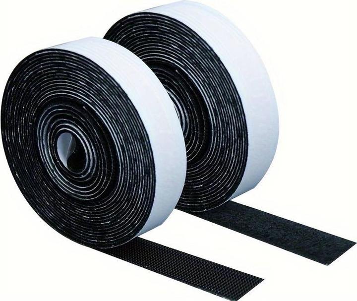 Produktbild König Design Klettband extra stark selbstklebend Abmessung wählbar Klettverschluss 15 - 50 mm (20 mm)