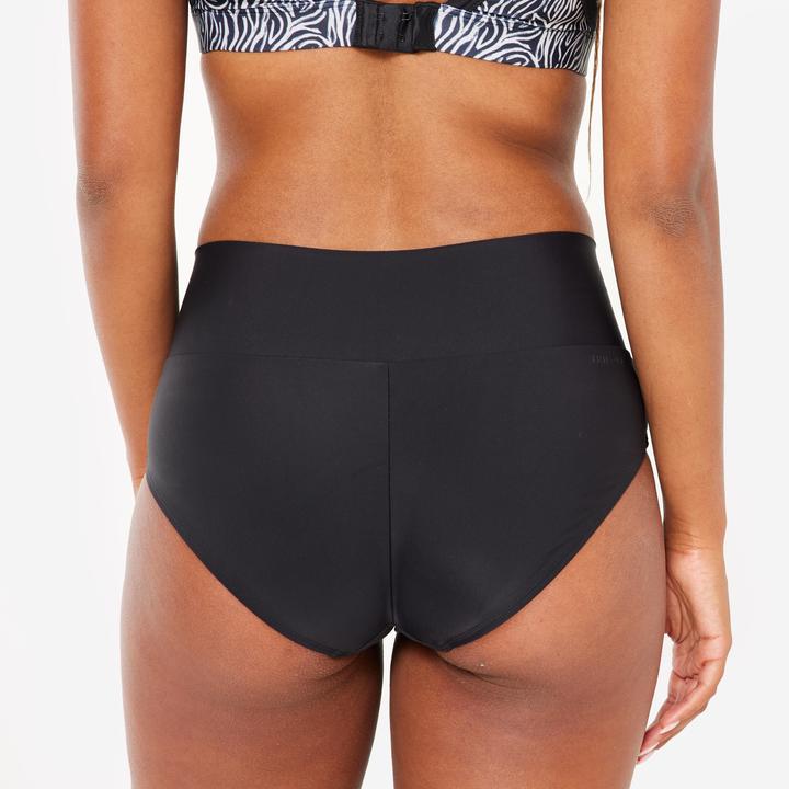 Produktbild Nabaiji Women’s swimming high-waisted briefs swimsuit bottoms - Eva black (40, 42)