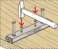 Actual product image Fischer Einlegeschiene FES-H-40/22-P-6070-hdg (1 pcs.)