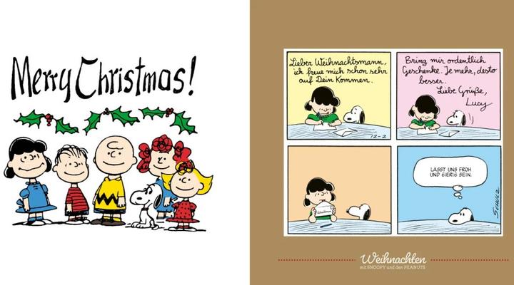 Produktbild Peanuts Geschenkbuch: Frohe Weihnachten mit Snoopy und den Peanuts