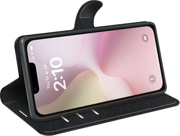 Actual product image MU Classic Litchi Leder Bookcover Series (Apple iPhone 16e)