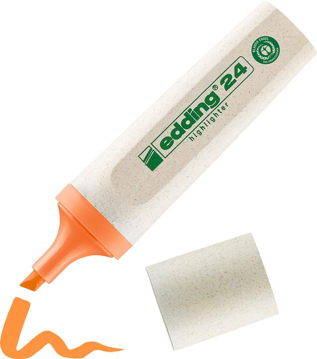 Actual product image Edding Highlighter EcoLine 24 (Orange, 5 mm, 1 x)