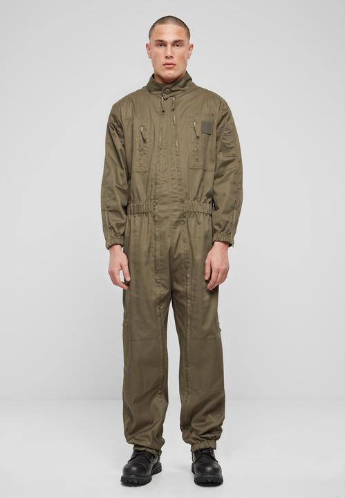 Image du produit Brandit Combinaison de vol Taille 4XL Couleur Olive (4XL)