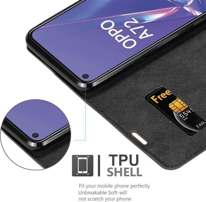 Productafbeelding Cadorabo Boek Onzichtbare Magneethoes (Oppo A52)