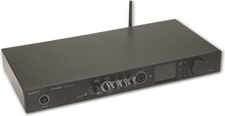 Omnitronic DJP-900NET Internetradio HiFi-Tuner Bluetooth®, DAB+, Internetradio, WLAN (Röhren-Vorstufe)