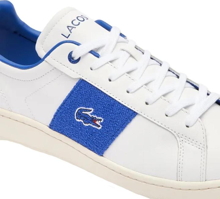 Actual product image Lacoste Mens Carnaby Pro Leather Trainers (41.5)