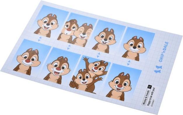 Actual product image Disney Chip & Dale Fotoaufkleber Sticker Collection