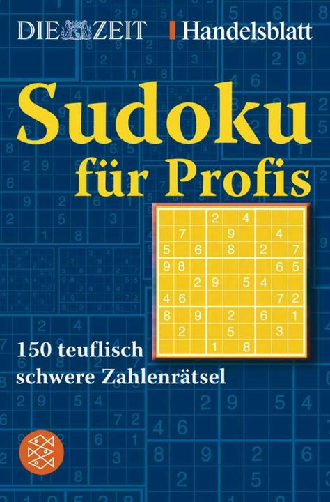 Actual product image Sudoku für Profis (German, The time, Handelsblatt, 2005)