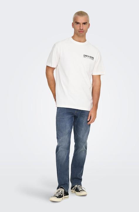 Image du produit Only & Sons ONSWEFT Mittlere Taille Normal geschnitten Jeans Slim Fit Jeans (34)
